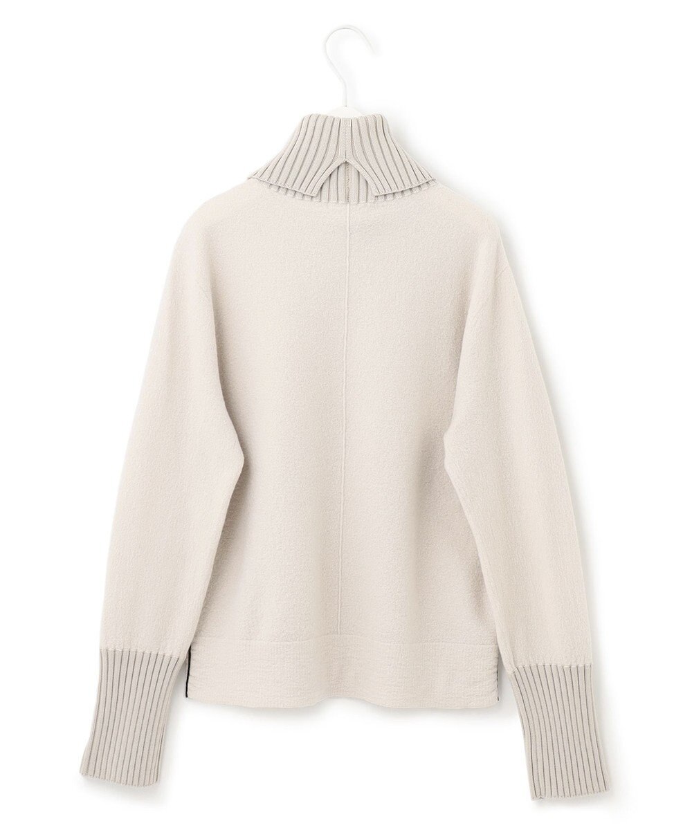 ICB ミルドウール オフタートルプルオーバー 