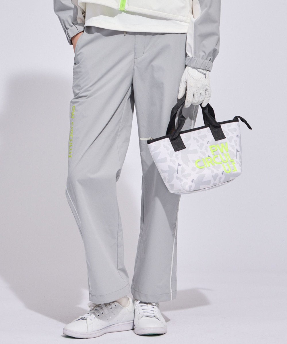 PW CIRCULUS 【花粉がつきにくい】【WOMEN】セミワイドパンツ ゴルフウェア レディース 