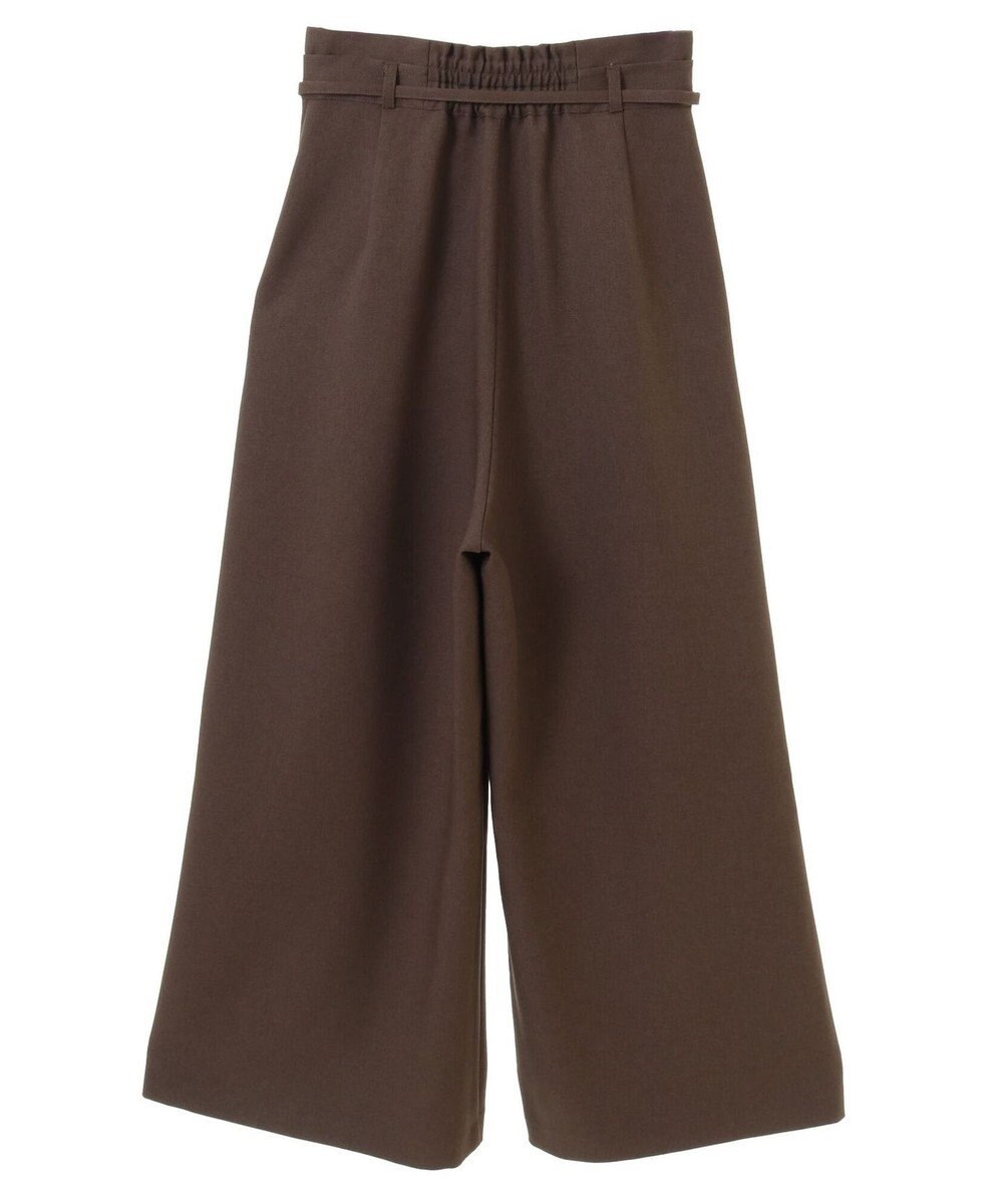 earth music&ecology ベルト付きワイドパンツ 
