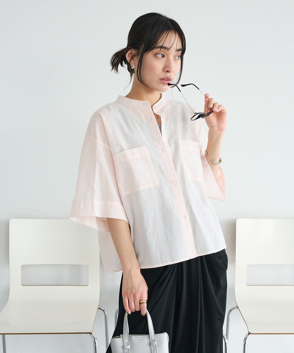 CRAFT STANDARD BOUTIQUE バックギャザーポンチョシャツ 