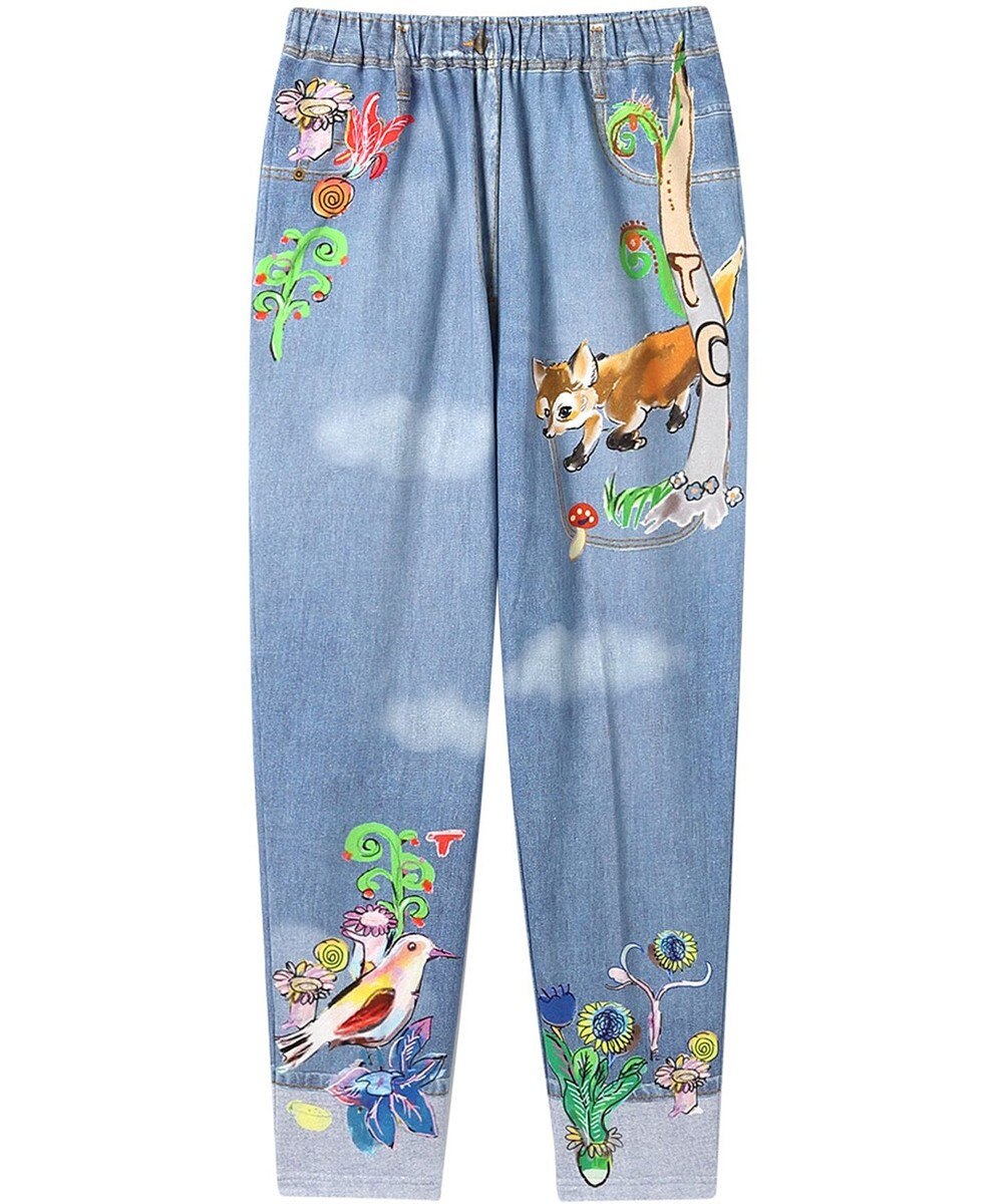 tsumori chisato SLEEP ツモリチサト ボトムス 長ズボン ルームウエア 綿100%(本体) ミニ裏毛素材 レディース UOX544 /ワコール 