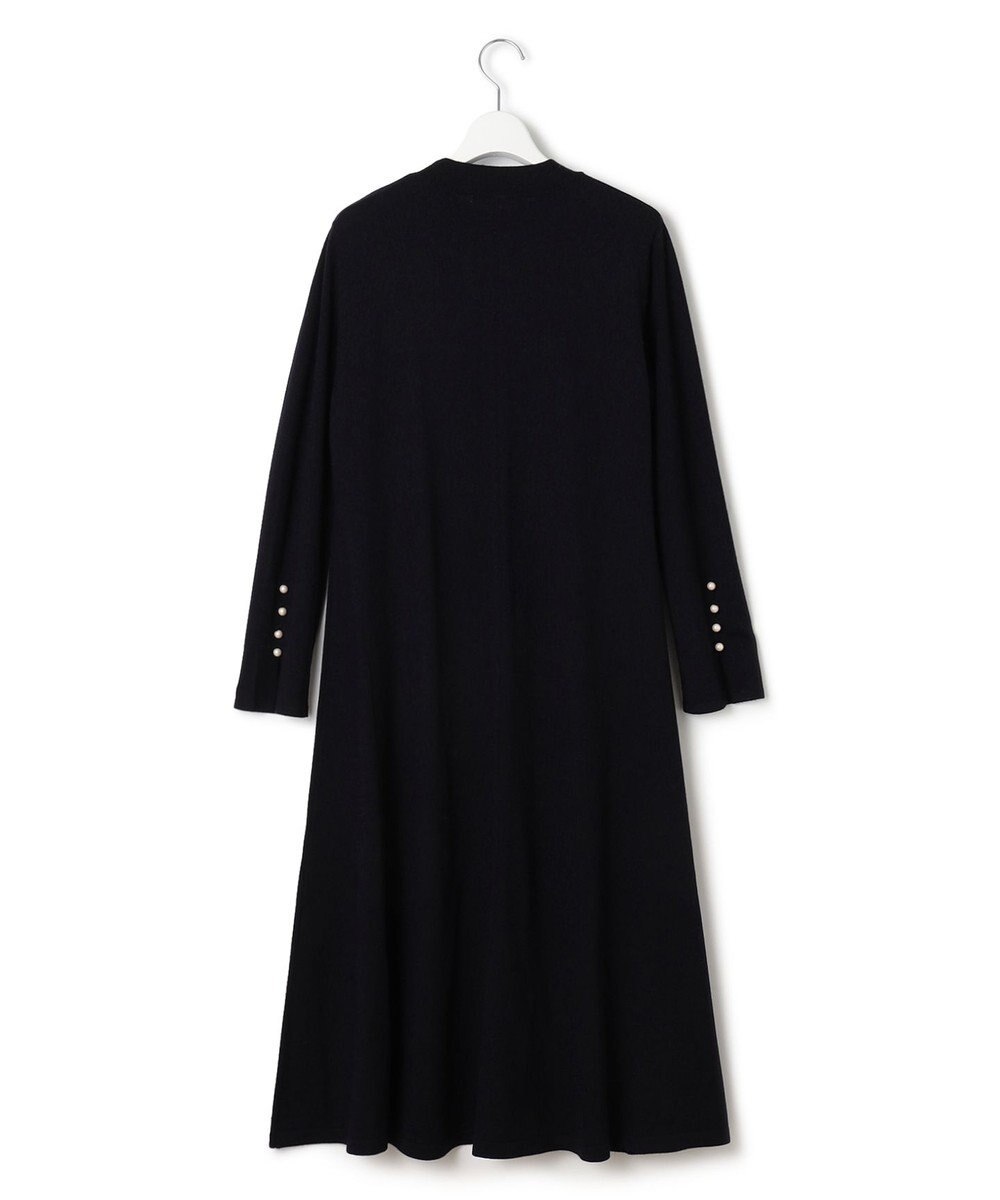 23区 S 【洗える】パールディテール フレア ニットワンピース 