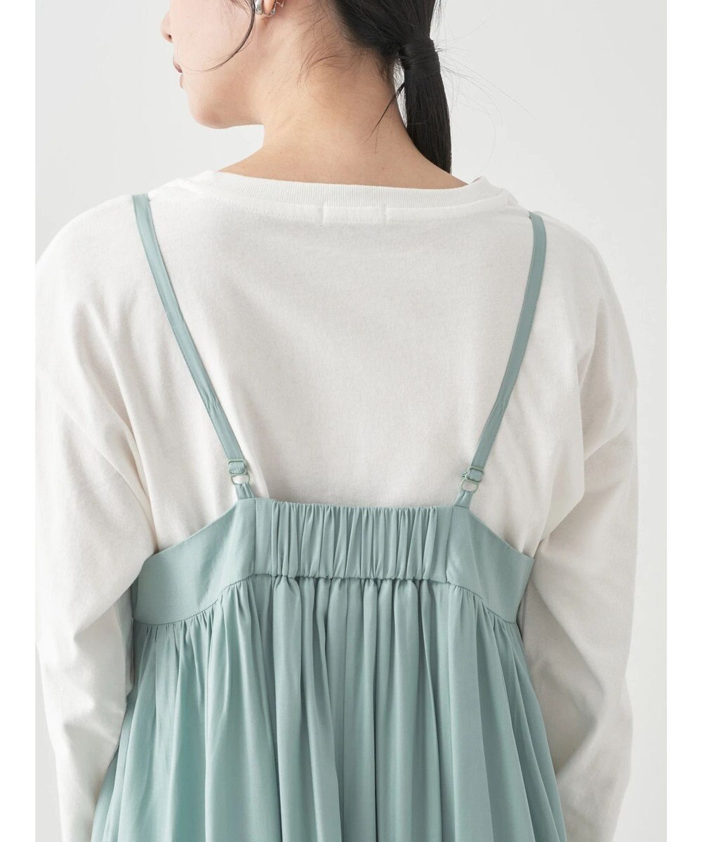 earth music&ecology ティアードキャミワンピース 
