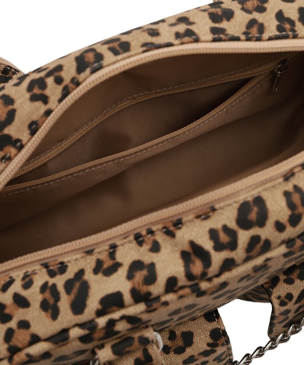 WEGO チャーム付きチェーンボストンバッグ 