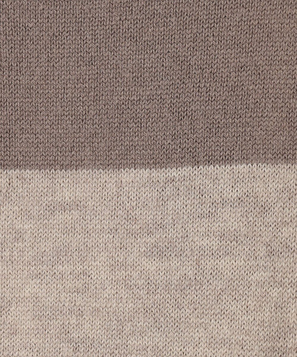 自由区 【洗える】セミウーステッドウール ニットワンピース 