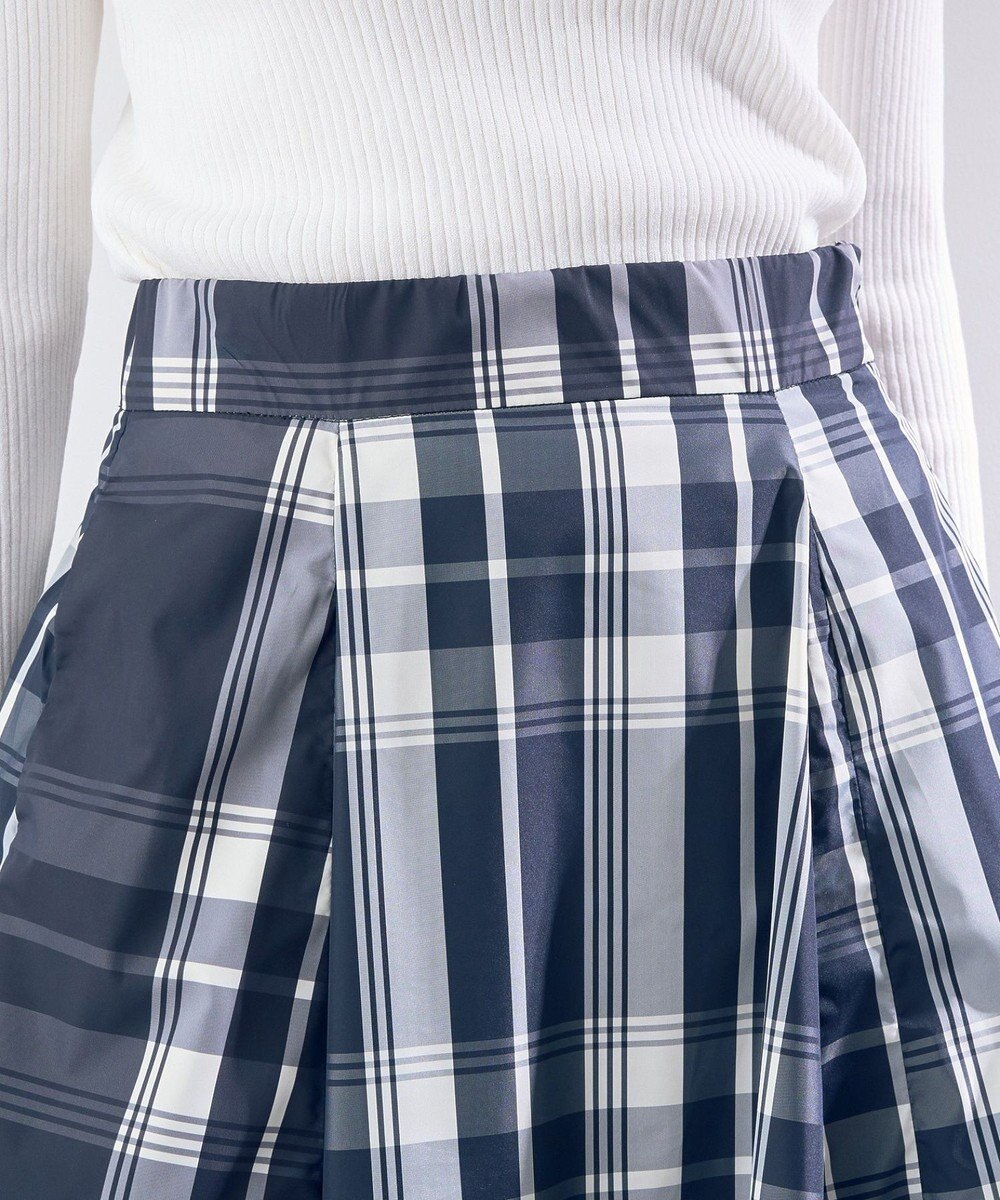 YECCA VECCA 撥水メモリーフレアスカート 