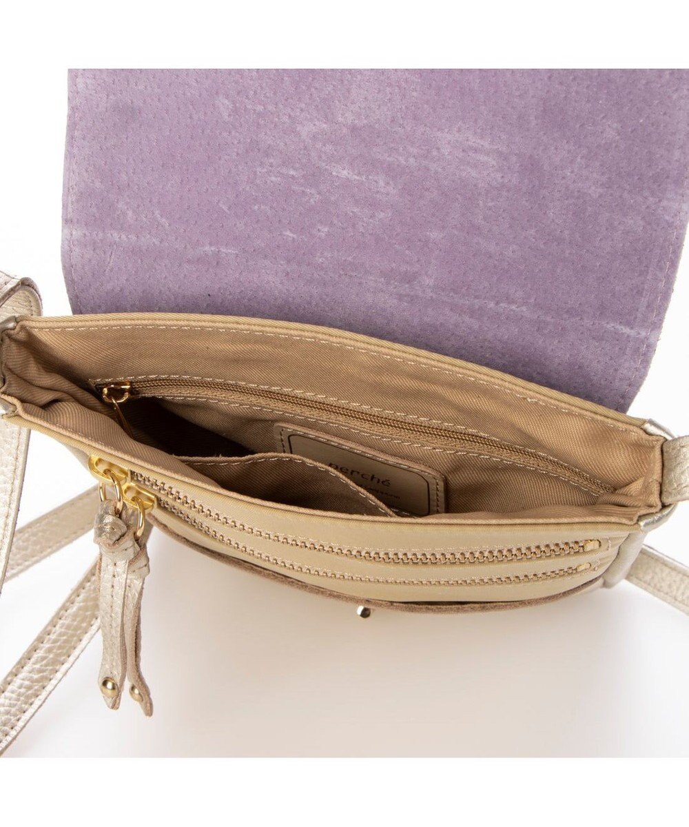 UNBILLION ペルケ perche / 7ポケットレザーポシェット 