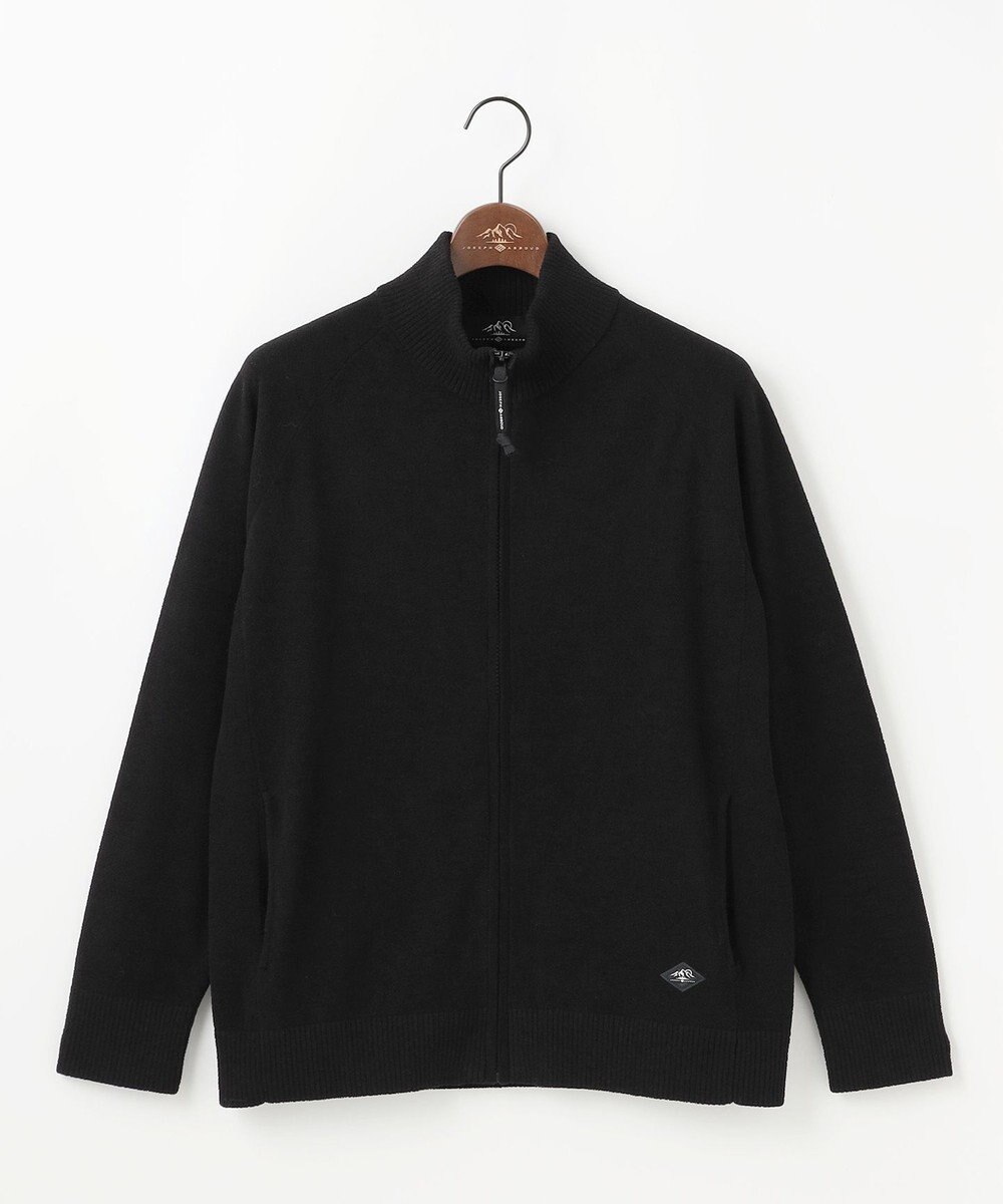JOSEPH ABBOUD MOUNTAIN 【軽量/ソフト】ニットフリース スタンド ジップ ニット 