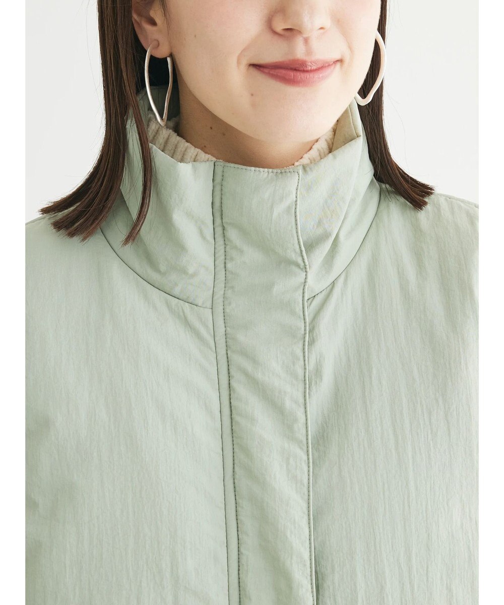 Green Parks 中わたスタンドカラーベスト 