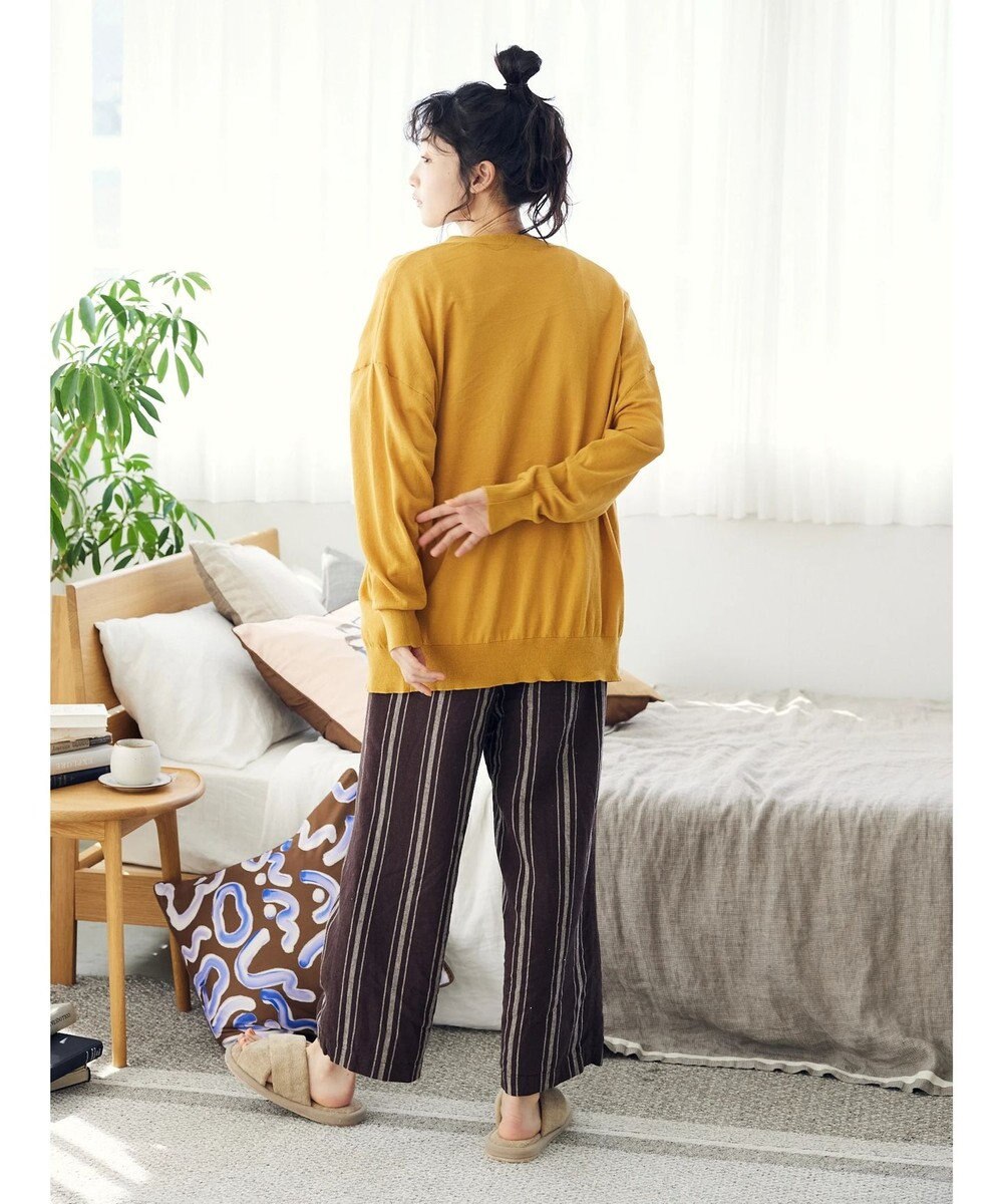 CRAFT STANDARD BOUTIQUE 強撚綿ニットカーディガン 