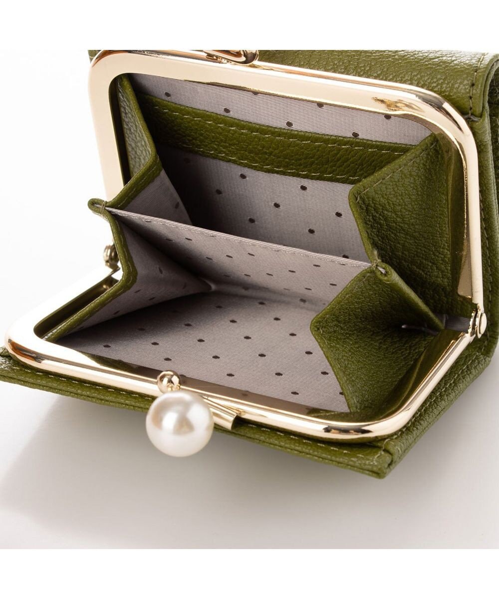 UNBILLION ペルケ perche / アクリル玉三つ折りミニサイフ 