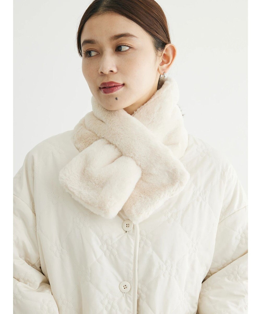 Green Parks カラーフェイクファーティペット 