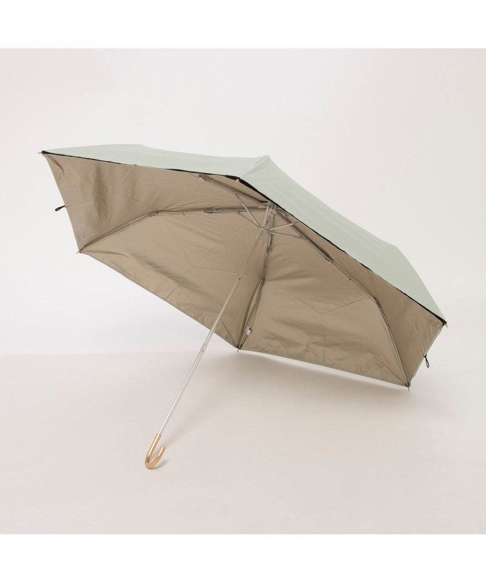 UNBILLION カシュネ cachenez / PUサテンリボン3段折りたたみ傘 