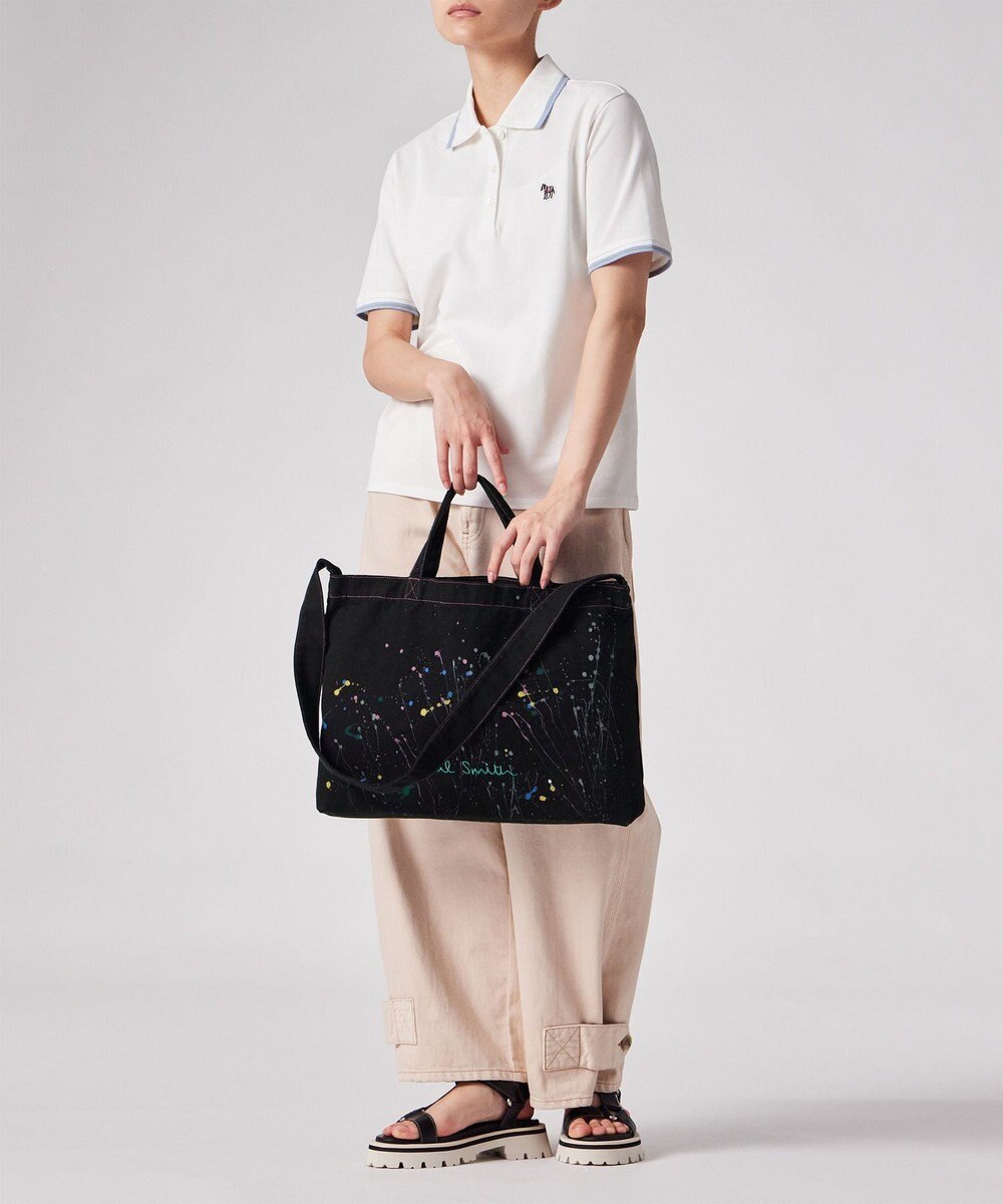 Paul Smith Paul Smith Logo スプラッシュペイント トートバッグ 
