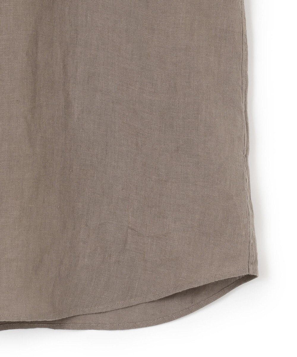 23区 S 【洗える】LIBECO ボウタイ ボリュームスリーブ ブラウス 