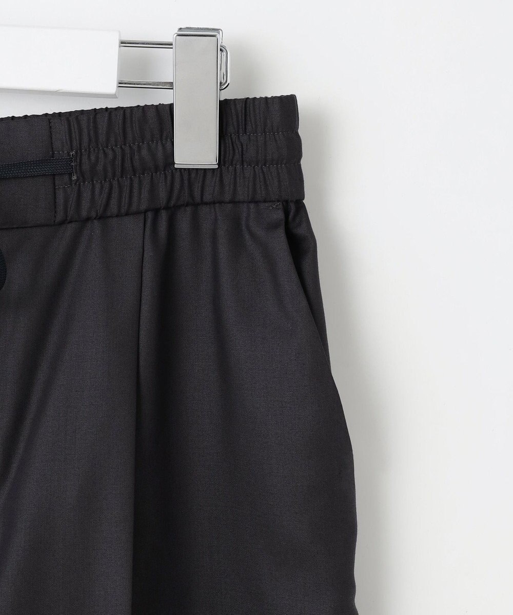 自由区 【カタログ掲載・接触冷感・UVケア・洗える】フルダルスパンマイクロピーチワイドストレート パンツ 