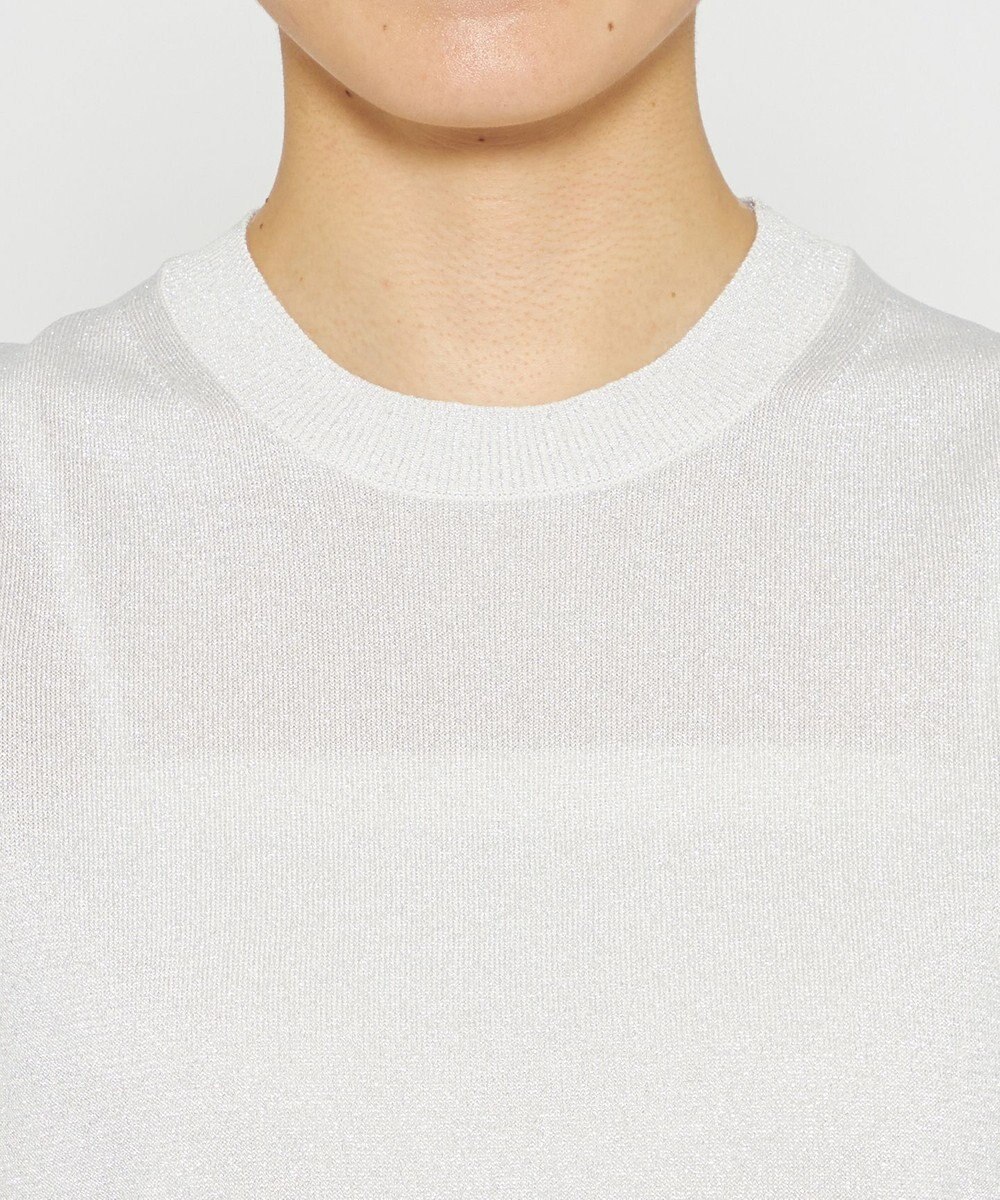 uncrave 【手洗い可】シアー ラメ ノースリーブニット（uncrave STANDARD） 