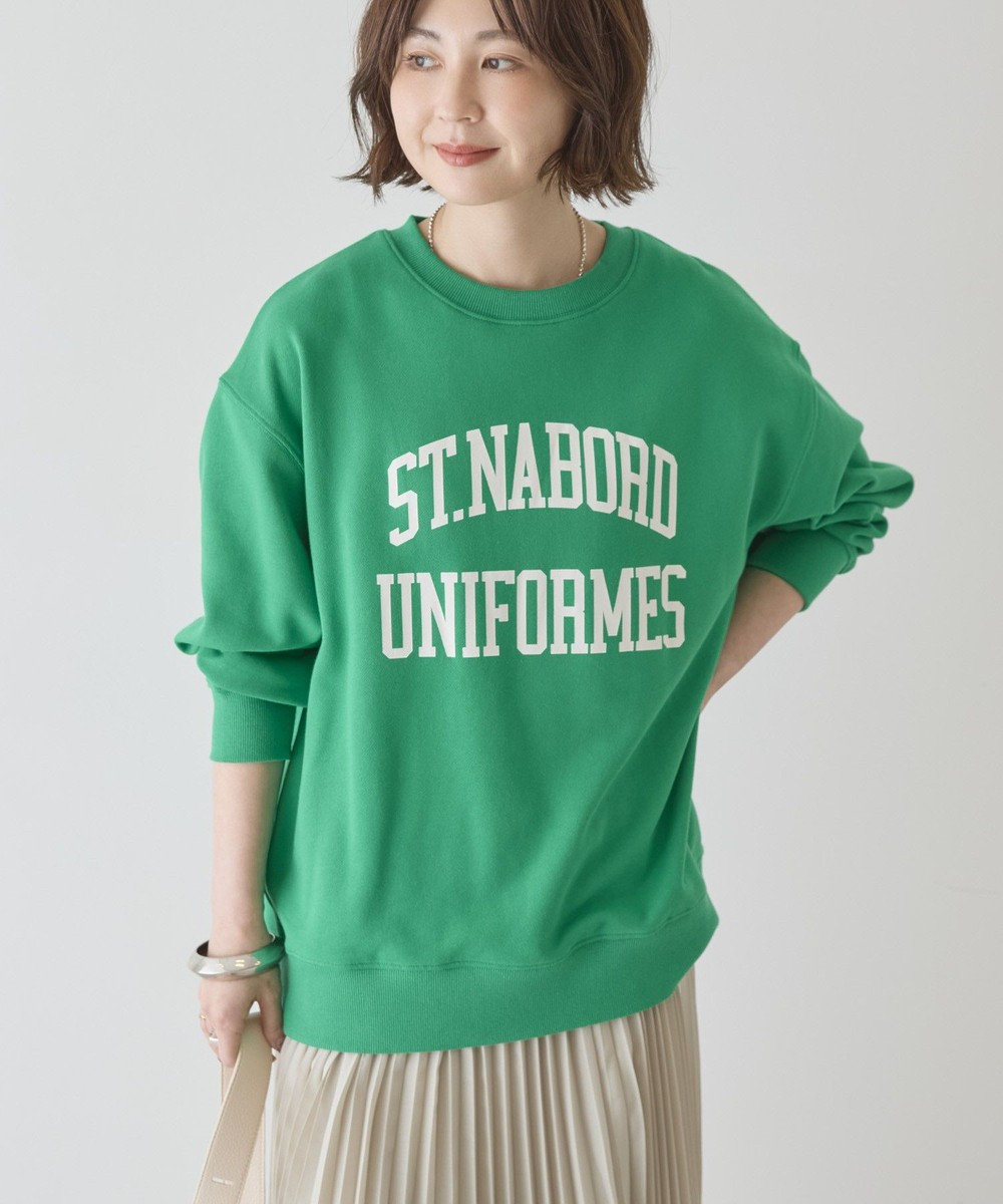 AMERICAN HOLIC カレッジロゴ裏毛スウェット 