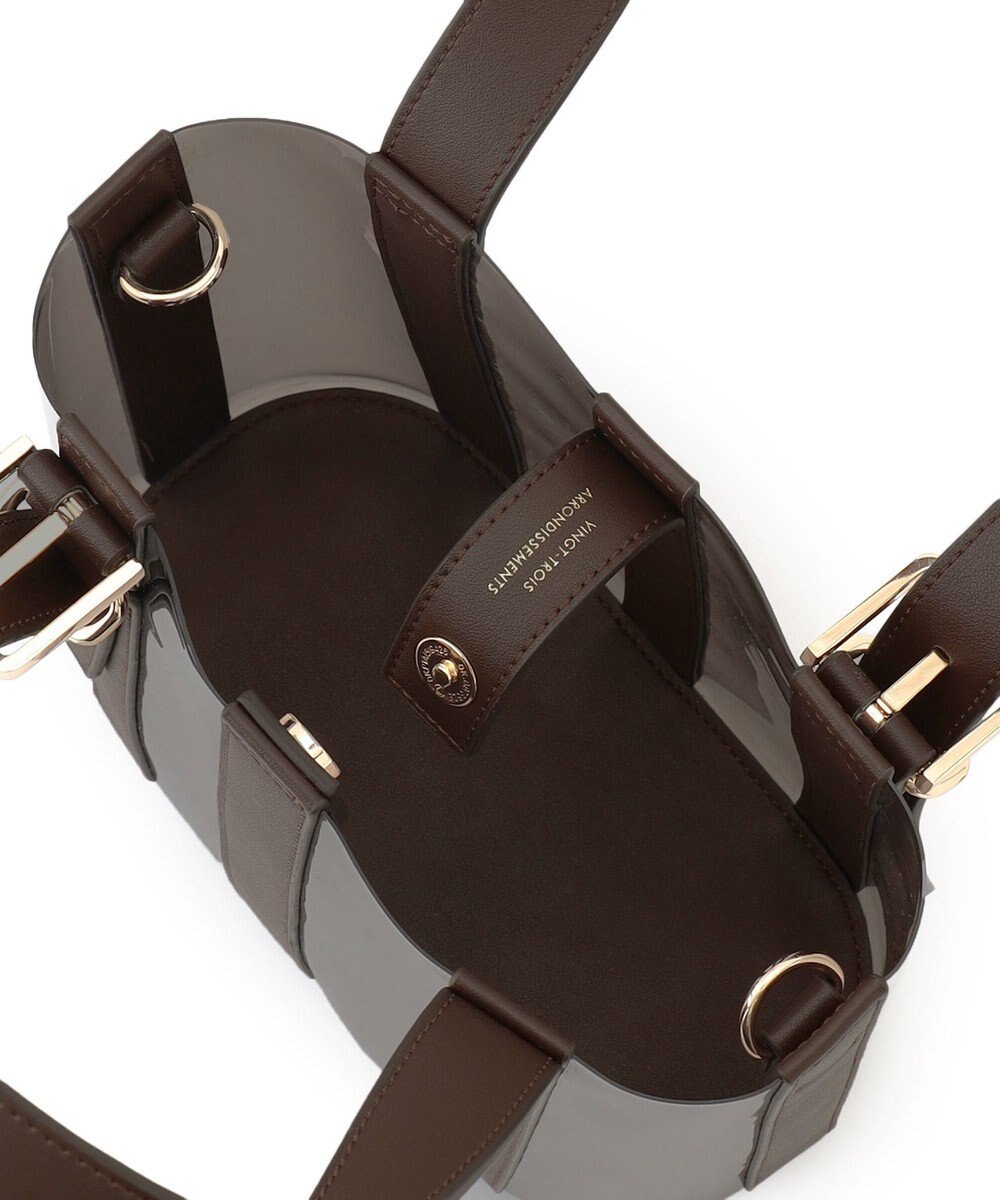 23区 【Oggi8月号掲載】クリア ミニ ショルダーバッグ 