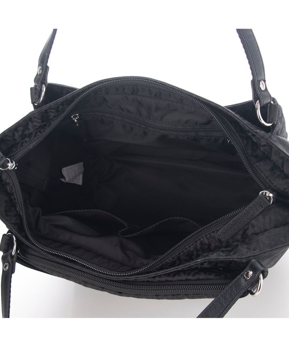 Y'SACCS ポーチ付きモノグラム2WAYトート 