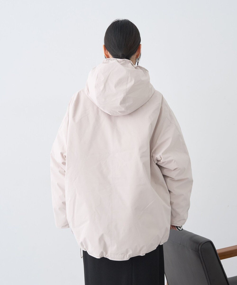 earth music&ecology フーデットパファーコート 