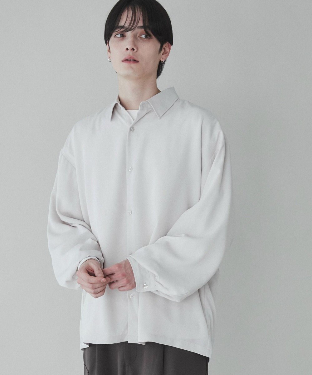 WEGO トロミBIGシャツ 