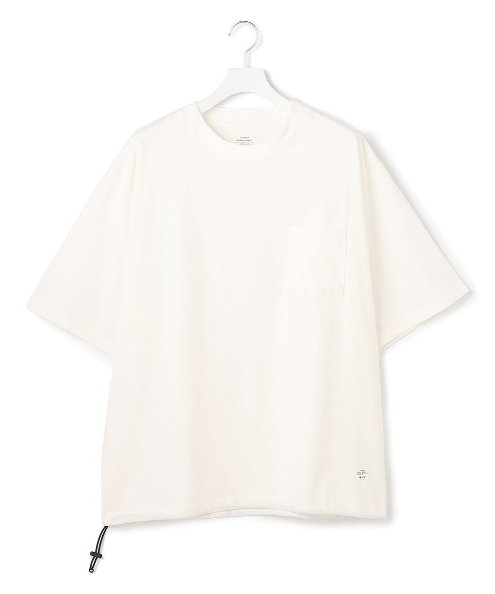 J.PRESS YORK STREET 【UNISEX】接触冷感 ポケットTシャツ 