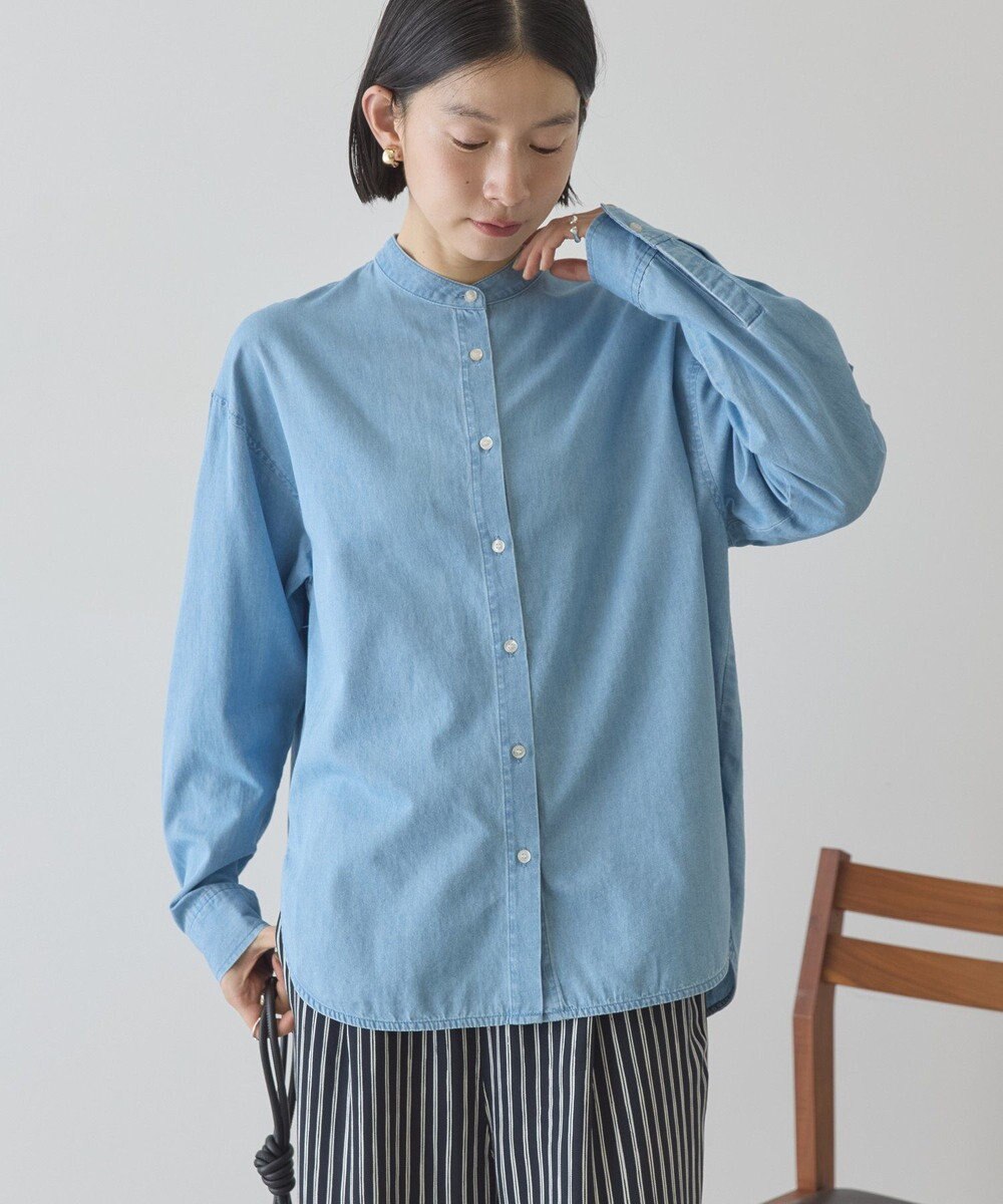 AMERICAN HOLIC スカーフセットデニムシャツ 