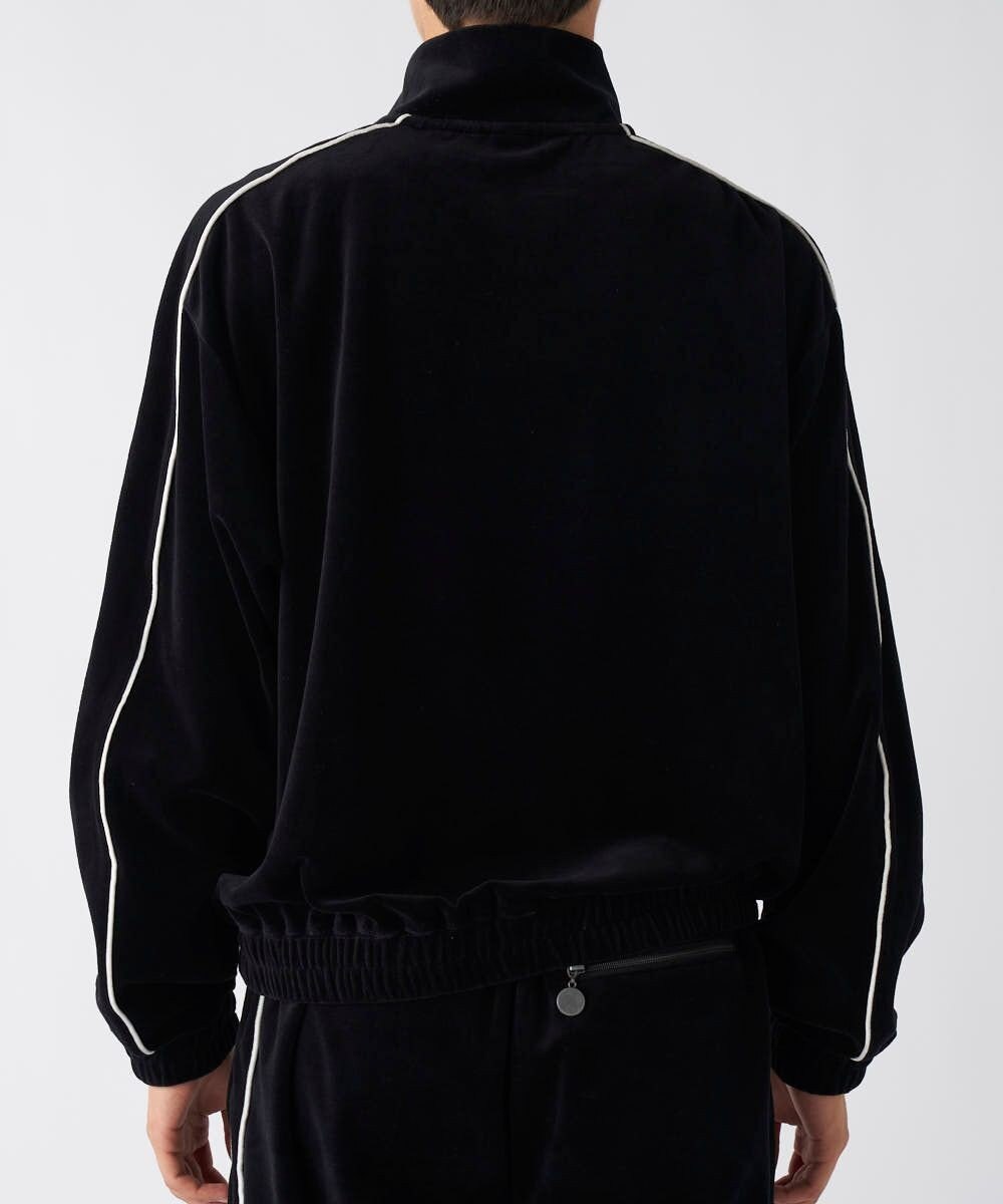 OP／FILA 【Kappa】オーバーシルエット ベロアトラックジャケット 