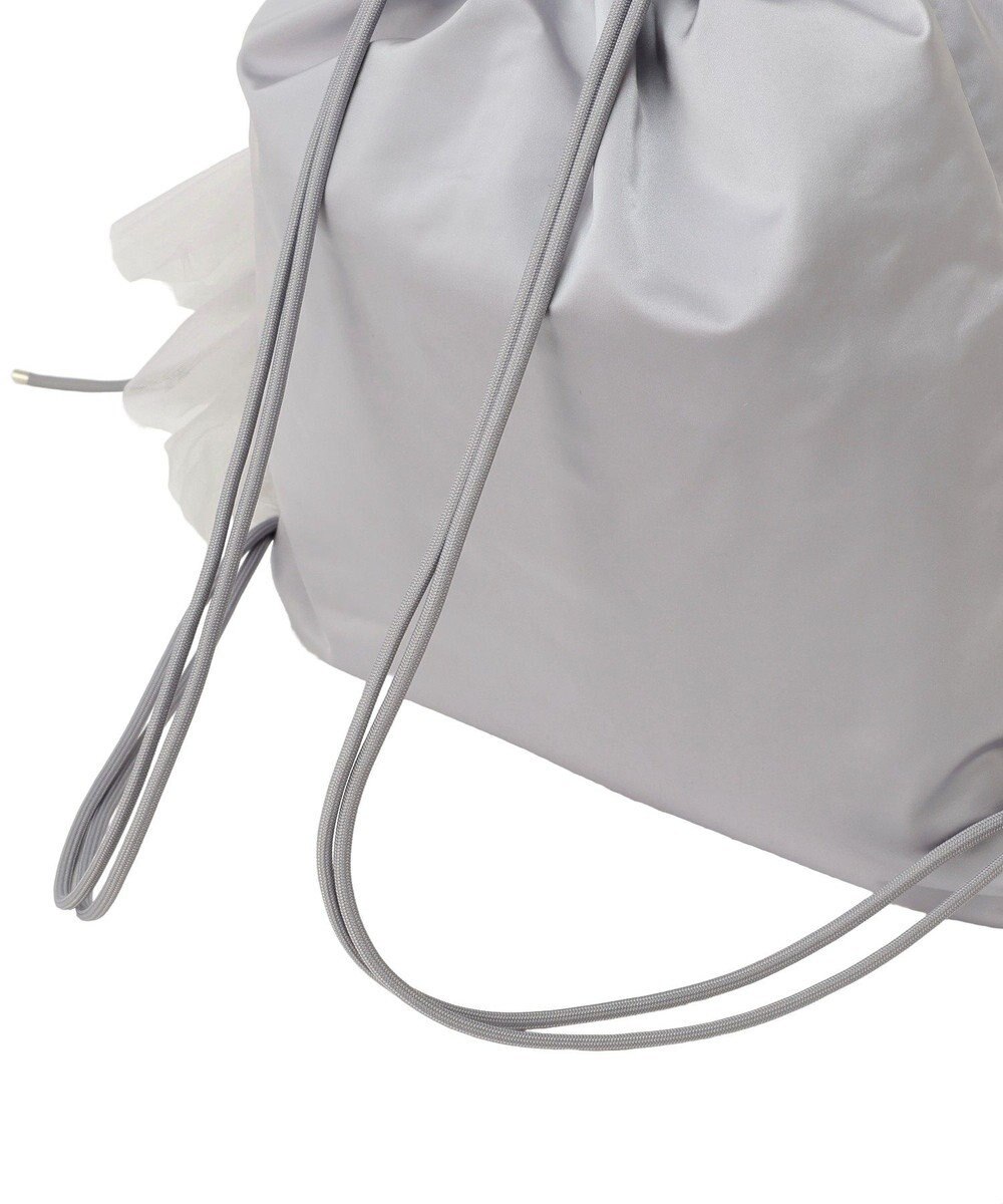 Maison de FLEUR チュールフリルナップサック 