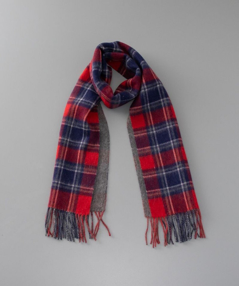 AURORA WEB限定 ウール リバーシブル プチマフラー 