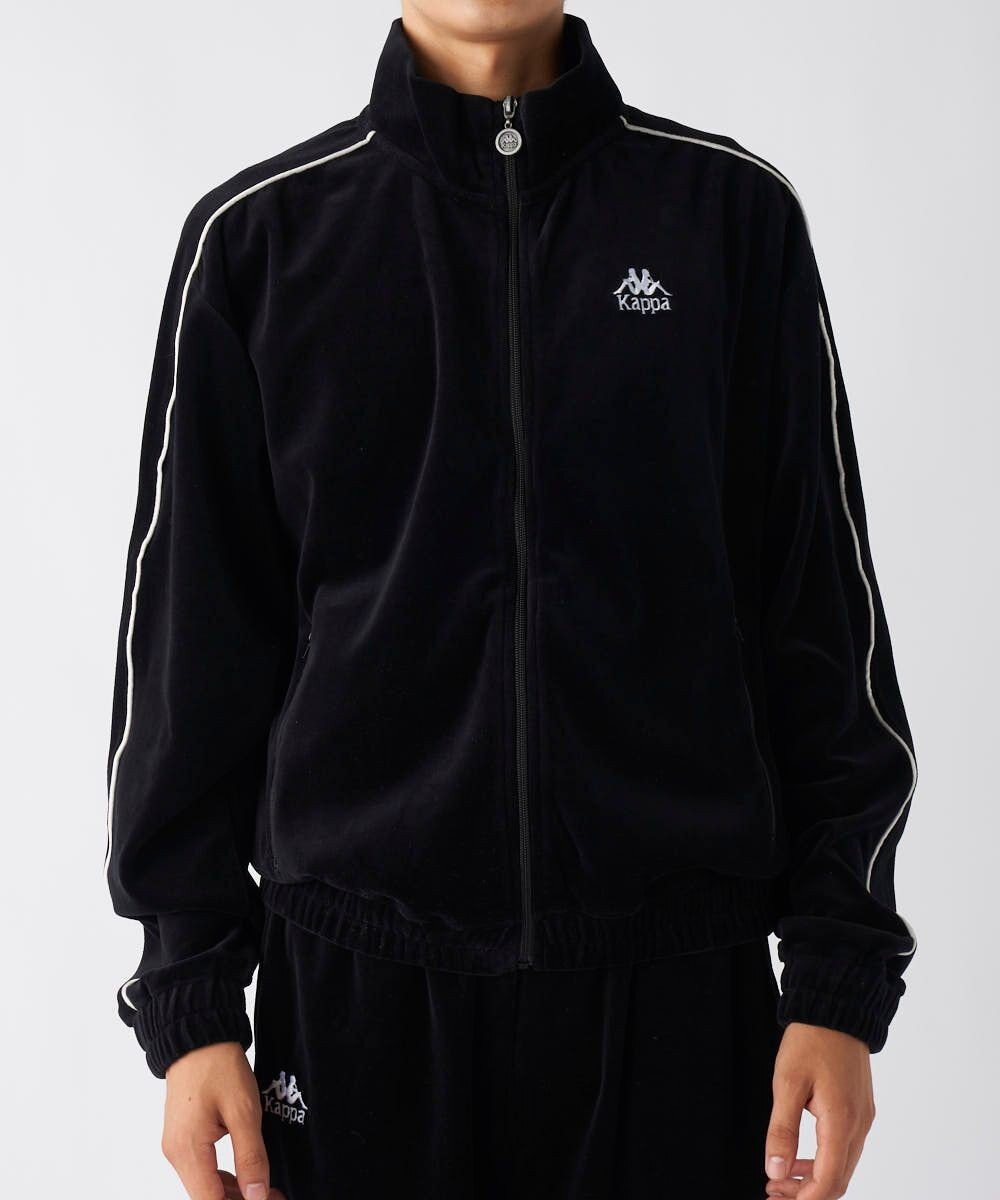 OP／FILA 【Kappa】オーバーシルエット ベロアトラックジャケット 
