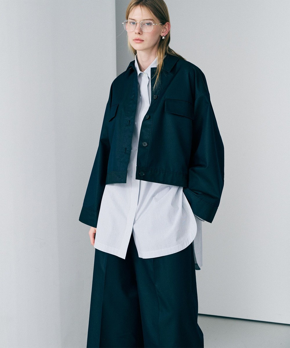 uncrave チノギャバジン ブルゾン 