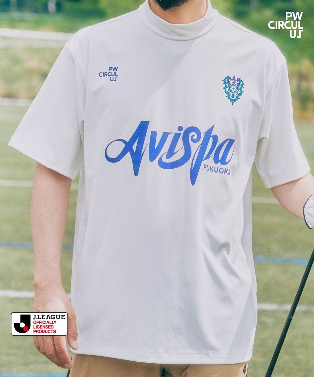 PW CIRCULUS 【UNISEX】J.LEAGUE モックネック J1所属の20クラブコラボ ゴルフ 