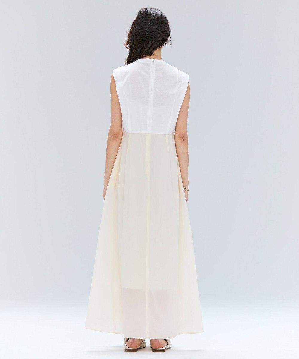 BEIGE， 【洗える/セットアップ対応】SPIGA / ジャージーコンビフレアワンピース 