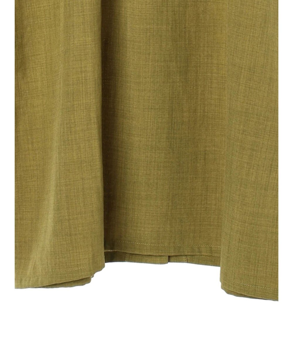 Green Parks 前後２ｗａｙミディ丈タックワンピース 