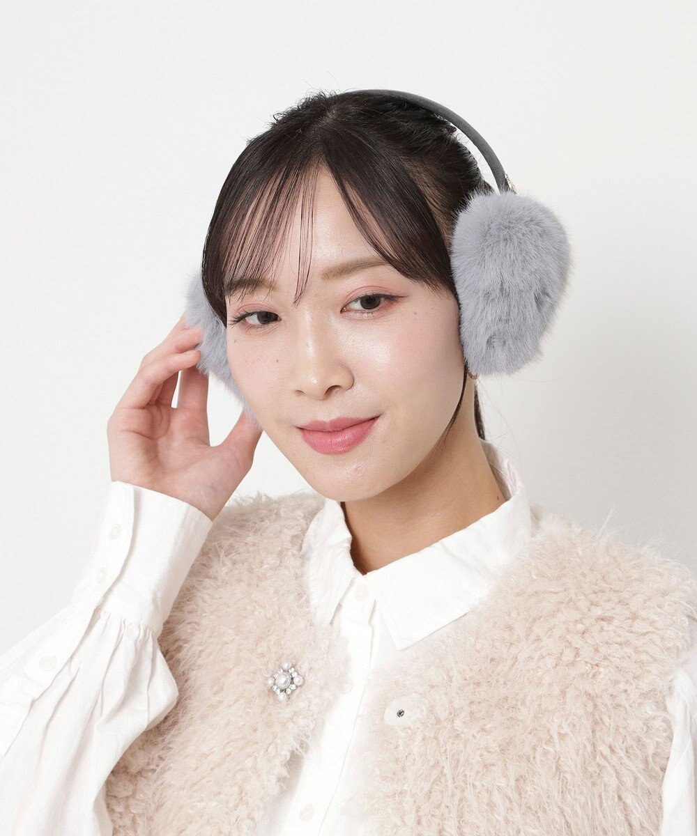 MOONBAT 【ラッピングBOX付き】FURLA ハート型イヤマフ 