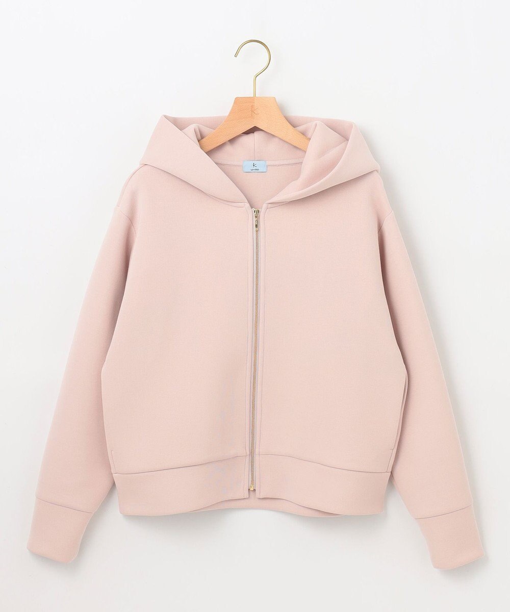 組曲 フード付きバックフリル パーカー 