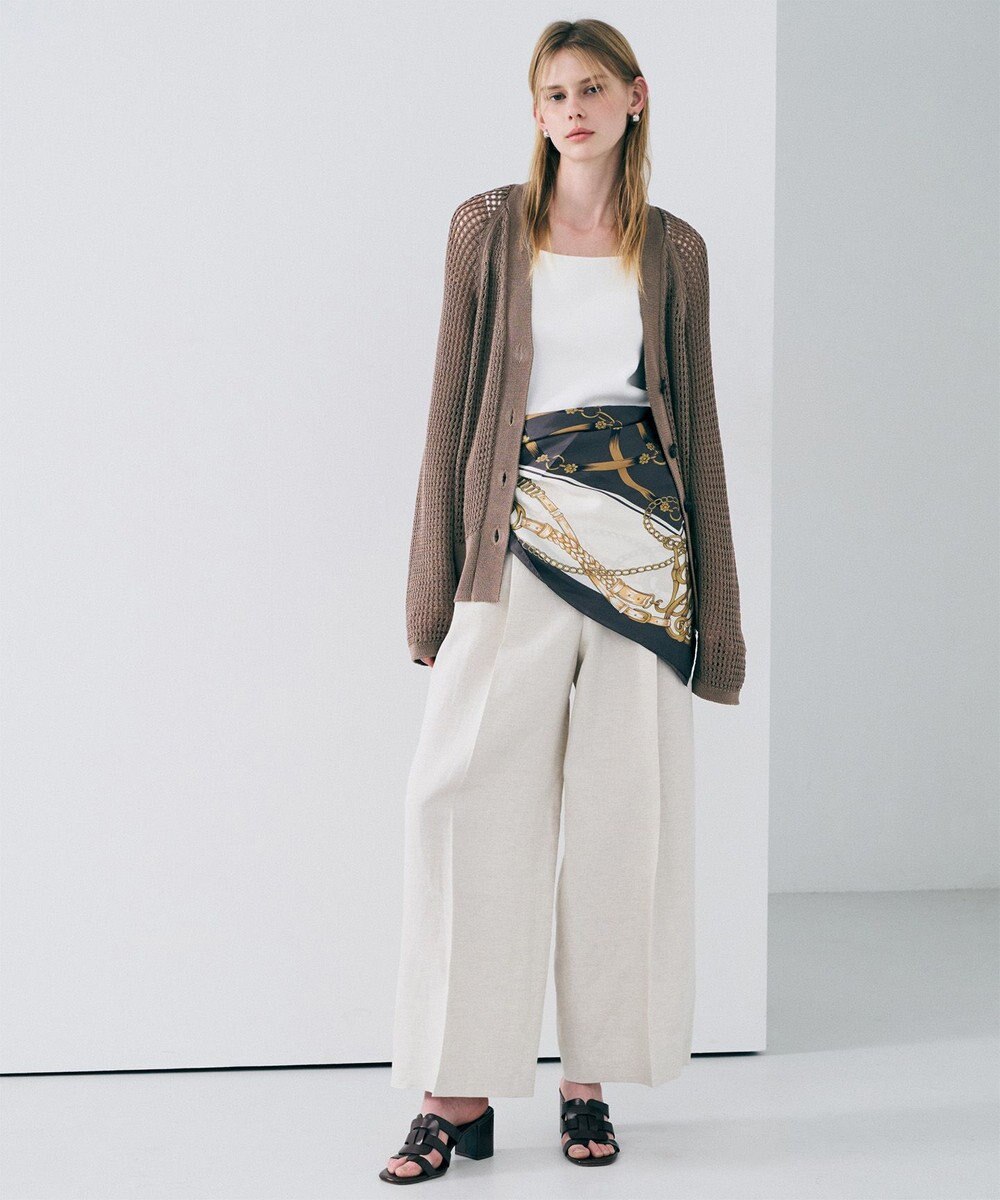 uncrave メッシュニット カーディガン 