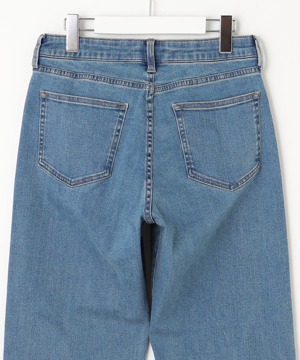 J.PRESS LADIES S 【洗える】BASIC STRETCH DENIM ボーイフィット パンツ 