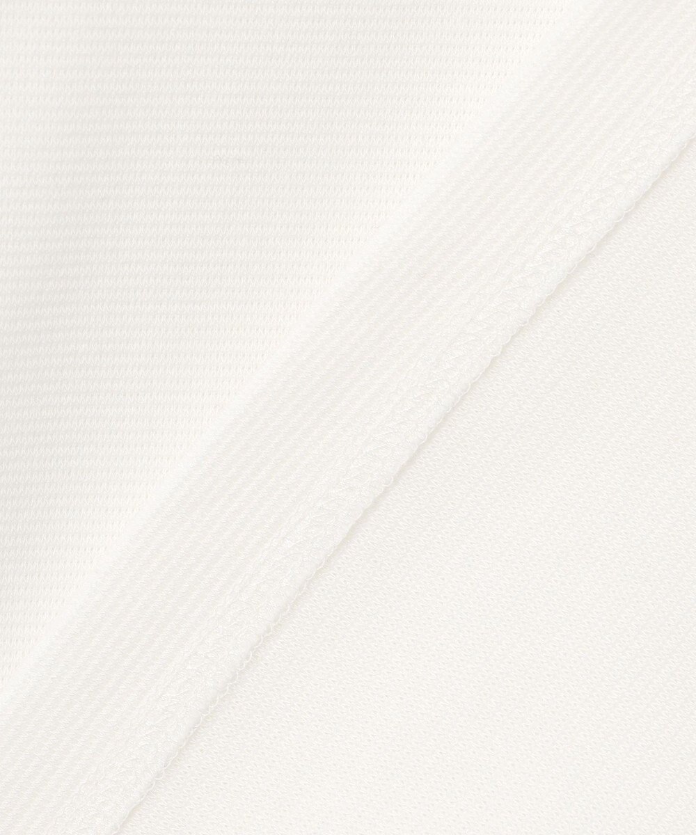 uncrave コットンミラノ ショート丈 Tシャツ（uncrave WHITE） 