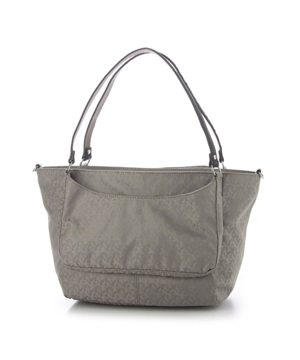 Y'SACCS ポーチ付きモノグラム2WAYトート 