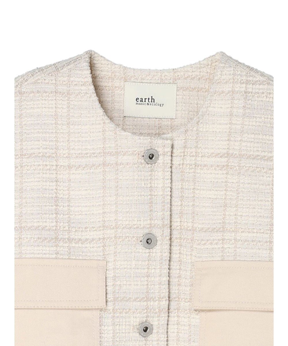 earth music&ecology ツイードジャケット（ｃｈｅｃｋ） 