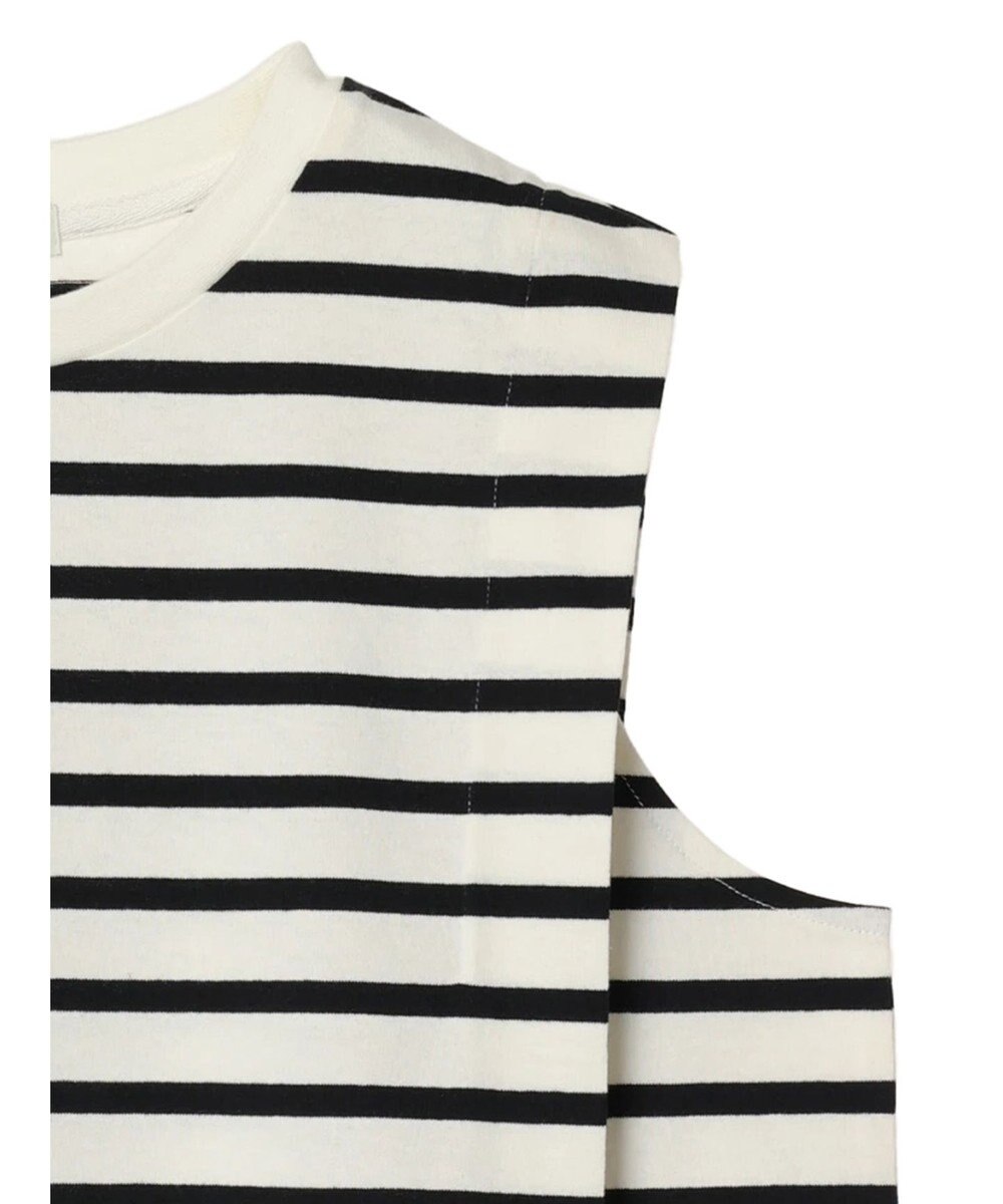 earth music&ecology ボクシーノースリーブチュニック 