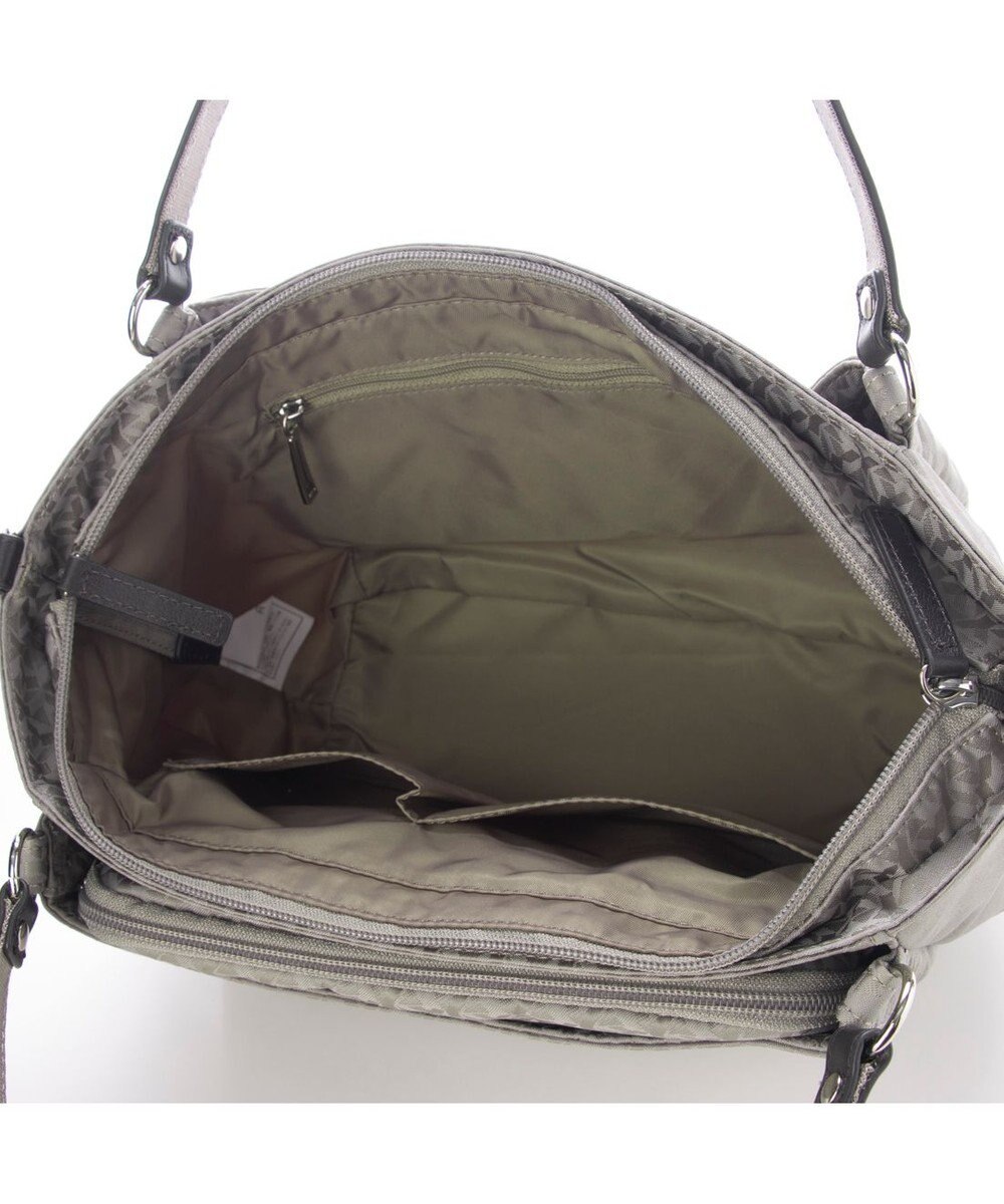 Y'SACCS ポーチ付きモノグラム2WAYトート 