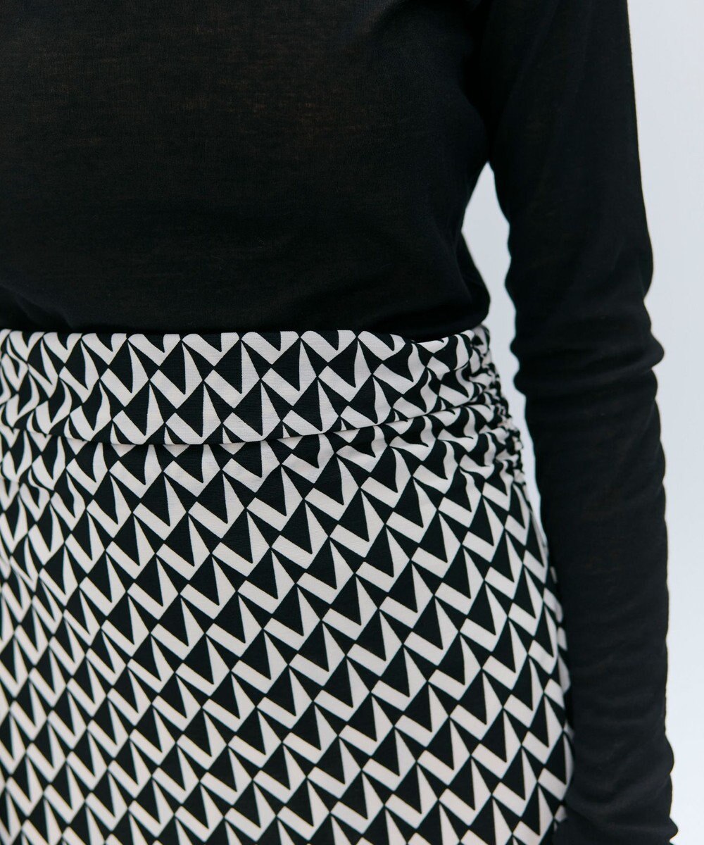 BEIGE， 【洗える】MODESTO / ジャージーストレッチIラインロングスカート 