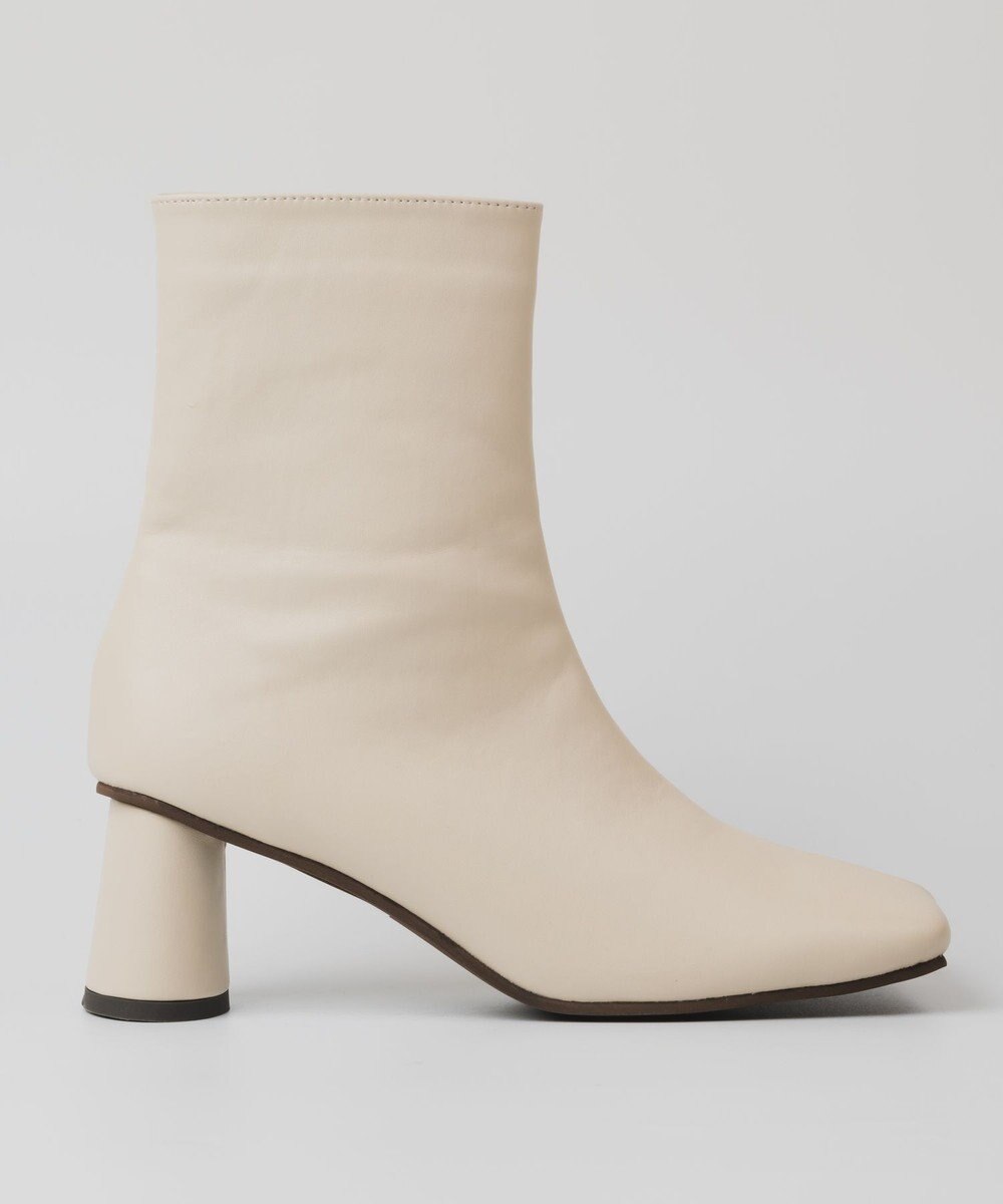 BONTRE 【PRECIEUX JOUET/プレシュウジュエ】ワイドスクエアショートブーツ 