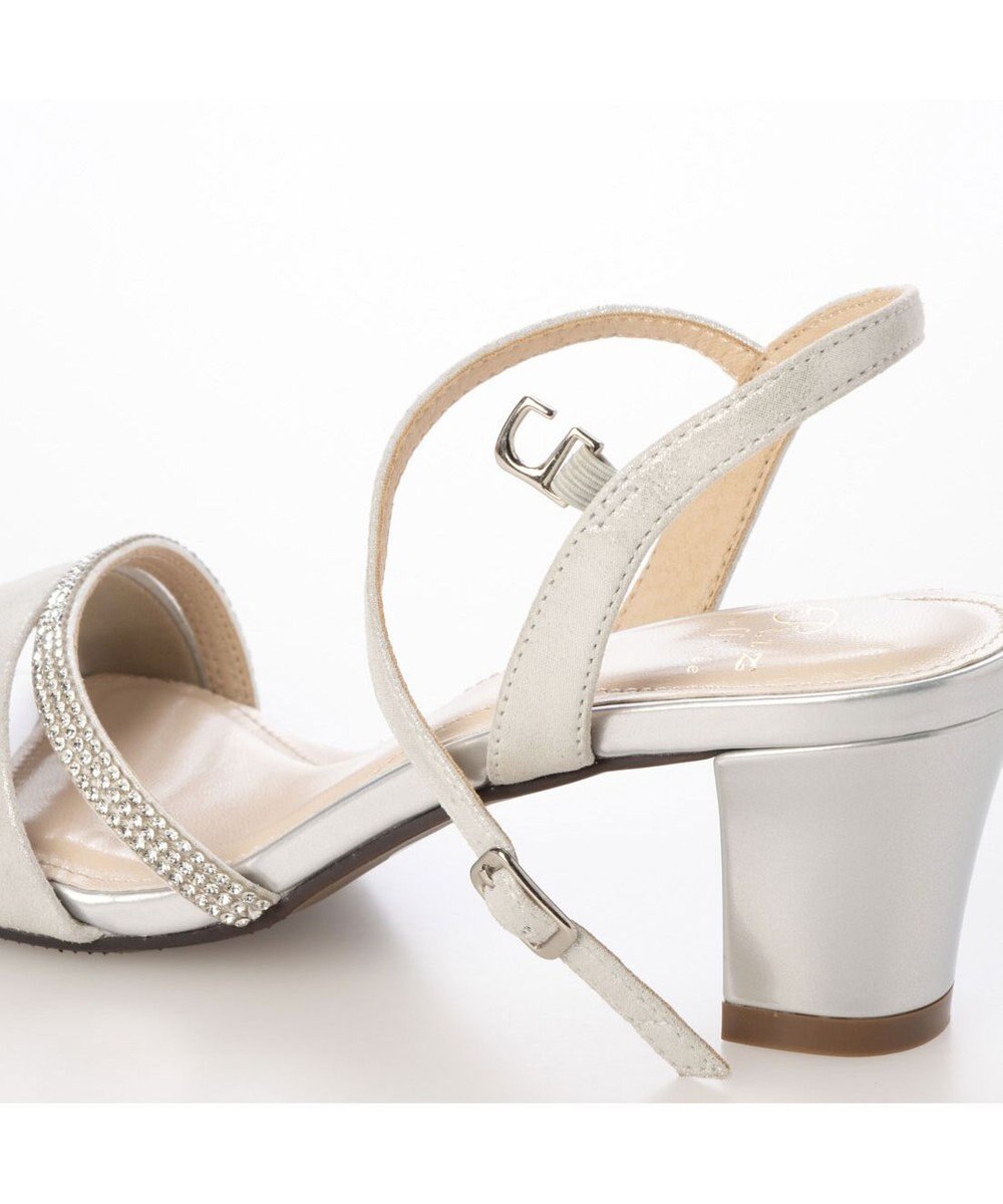 Riz raffinee <Riz raffinee>ラインストーンデザインサンダル 