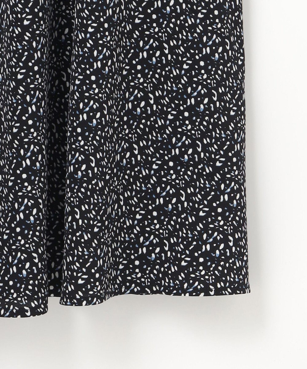 ANY SIS L 【洗える】フラワープリントワンピース × ニットベスト セット 