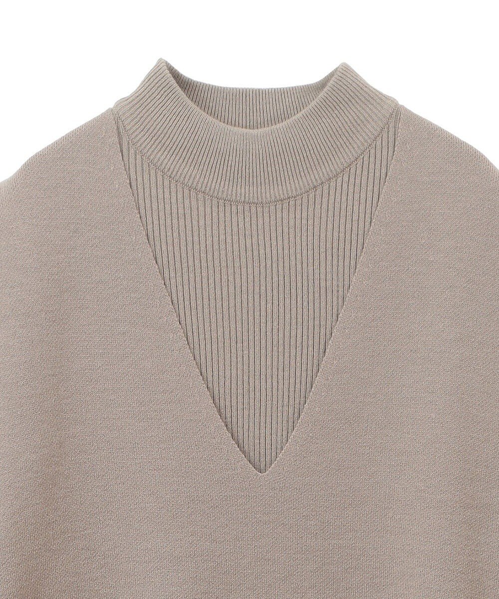 earth music&ecology Ｓｅｔ２点ハイネックプルオーバー＋ニットワンピース 